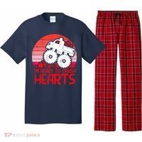 Ready To Crush Hearts Monster Truck Toddler Boys Valentine Pajama Set thumb 0