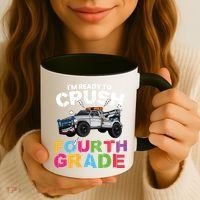 Ready To Crush Fourth Grade Cute 4Th Grade Gift Coffee Mug thumb 3