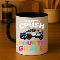 Ready To Crush Fourth Grade Cute 4Th Grade Gift Coffee Mug thumb 4