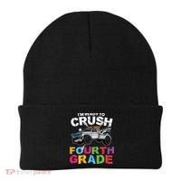 Ready To Crush Fourth Grade Cute 4Th Grade Gift Beanie thumb 0