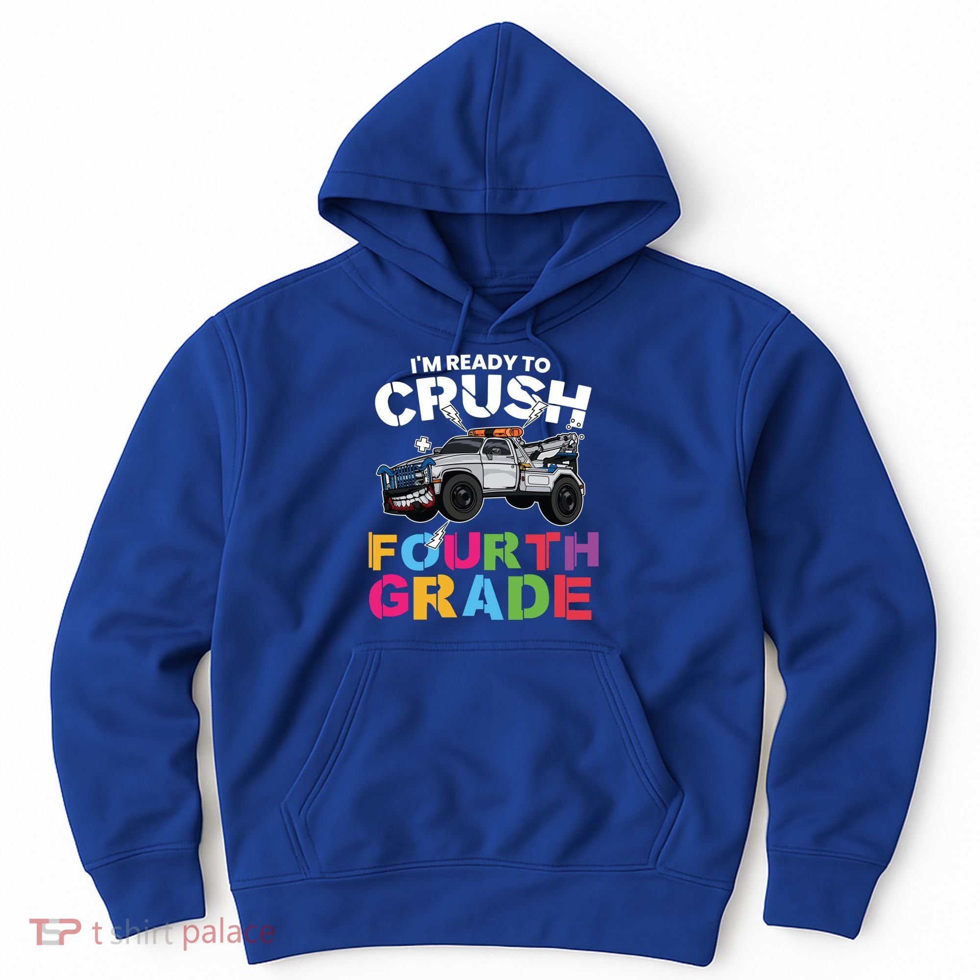 Ready To Crush Fourth Grade Cute 4Th Grade Gift Hoodie