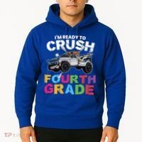 Ready To Crush Fourth Grade Cute 4Th Grade Gift Hoodie thumb 2