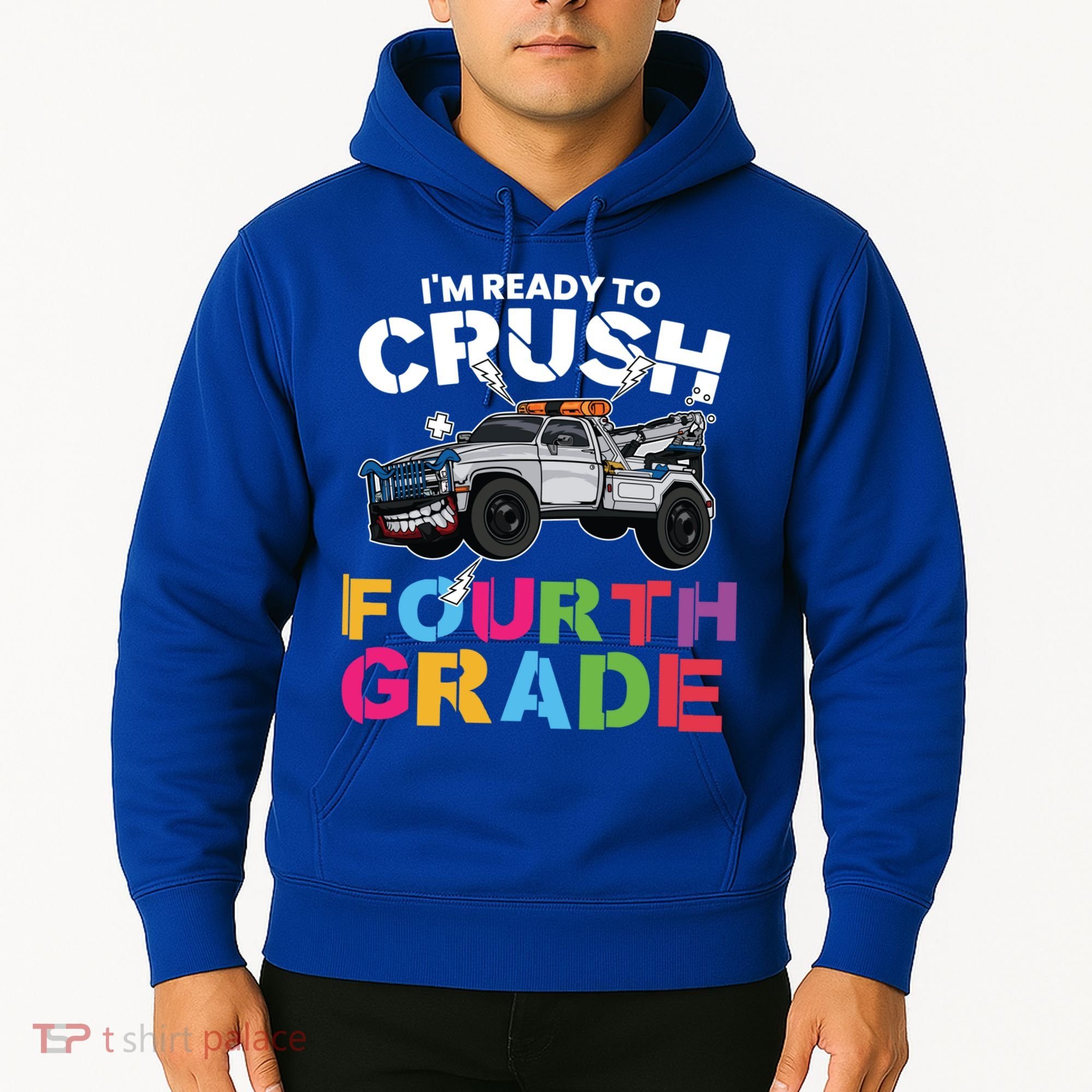 Ready To Crush Fourth Grade Cute 4Th Grade Gift Hoodie