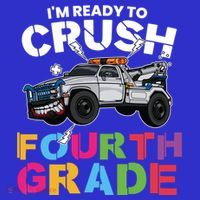 Ready To Crush Fourth Grade Cute 4Th Grade Gift Long Sleeve Shirt thumb 2