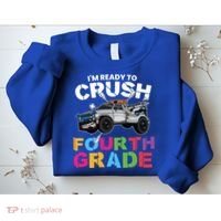 Ready To Crush Fourth Grade Cute 4Th Grade Gift Sweatshirt thumb 2
