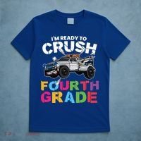 Ready To Crush Fourth Grade Cute 4Th Grade Gift T-Shirt thumb 5