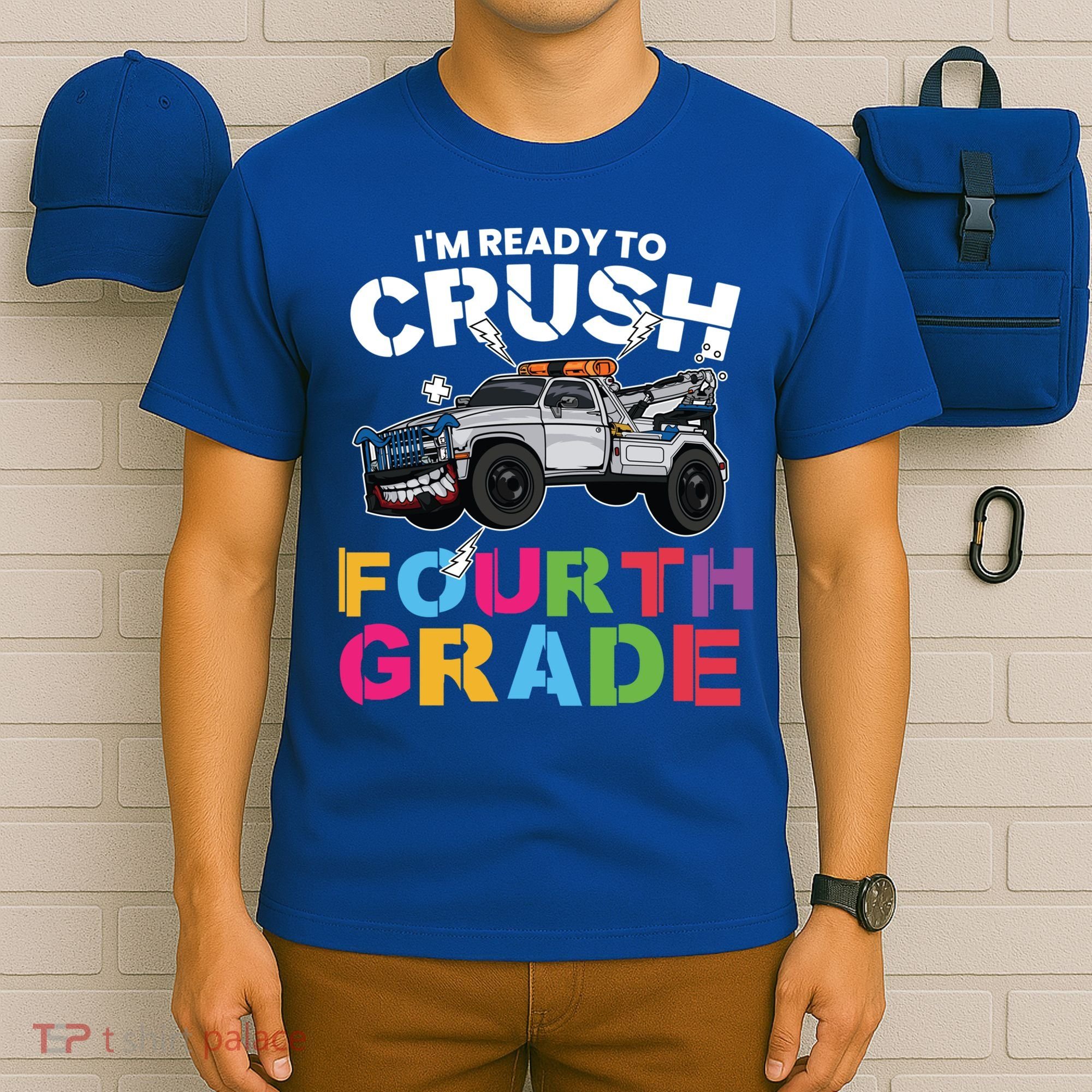 Ready To Crush Fourth Grade Cute 4Th Grade Gift T-Shirt