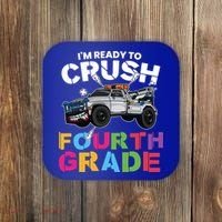 Ready To Crush Fourth Grade Cute 4Th Grade Gift Coaster thumb 0