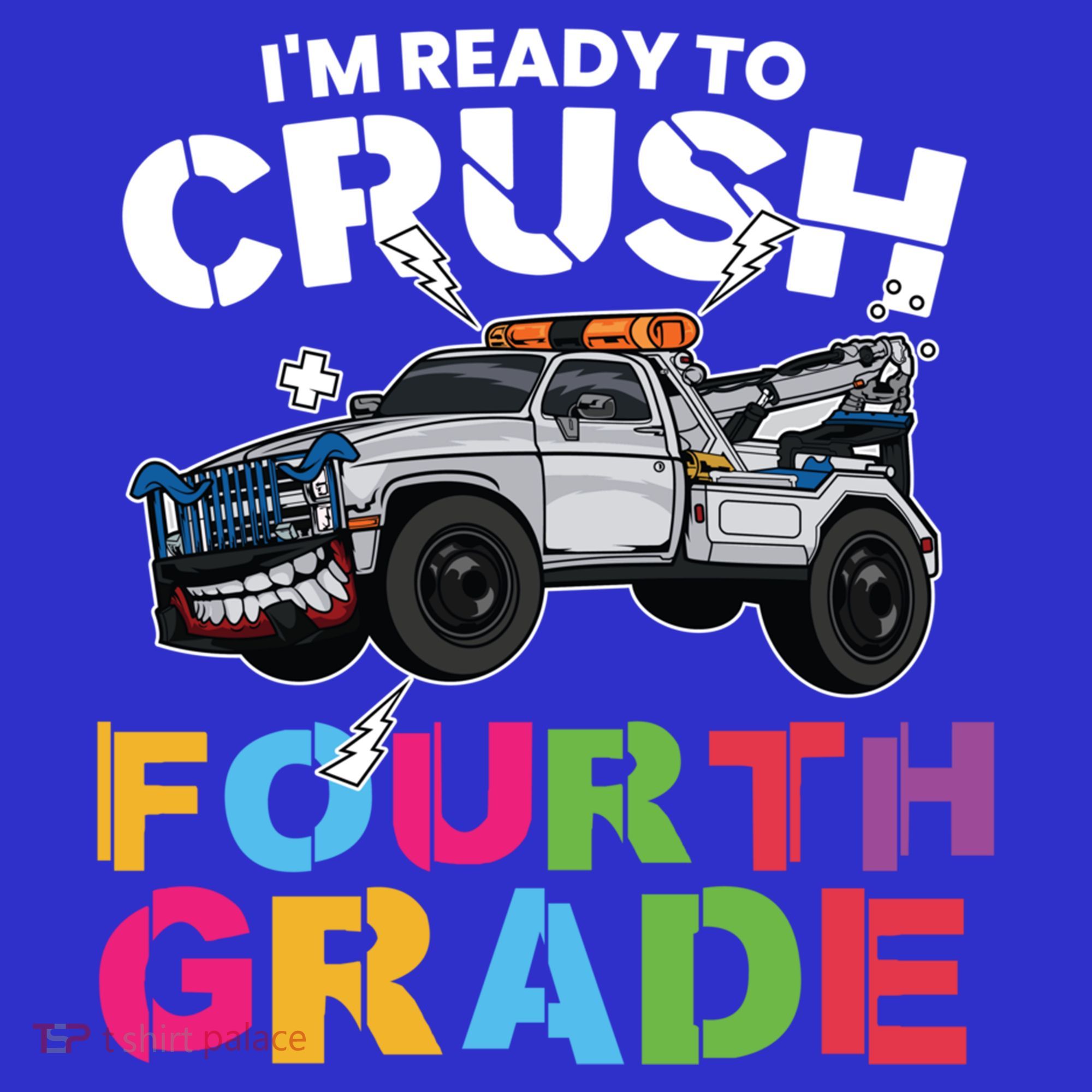Ready To Crush Fourth Grade Cute 4Th Grade Gift Coaster