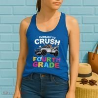 Ready To Crush Fourth Grade Cute 4Th Grade Gift Women's Tank Top thumb 2