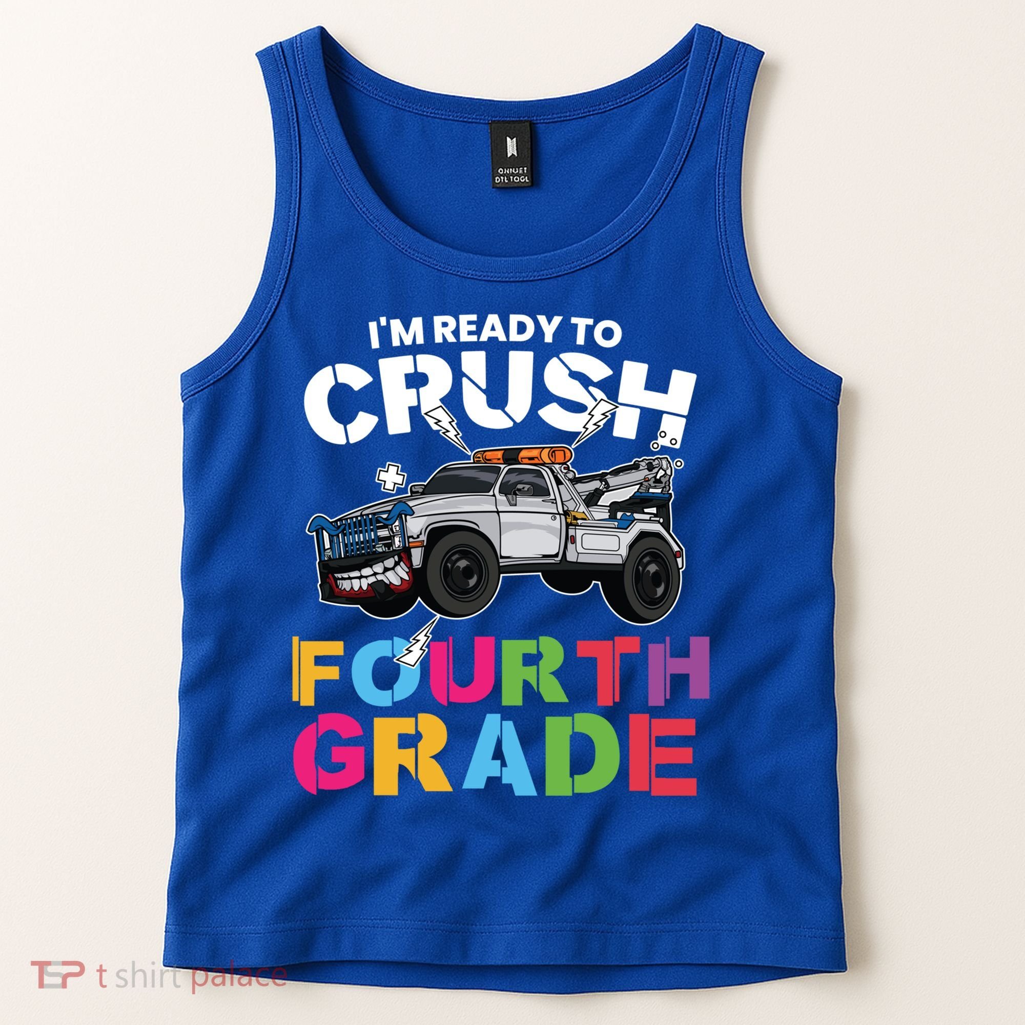 Ready To Crush Fourth Grade Cute 4Th Grade Gift Tank Top