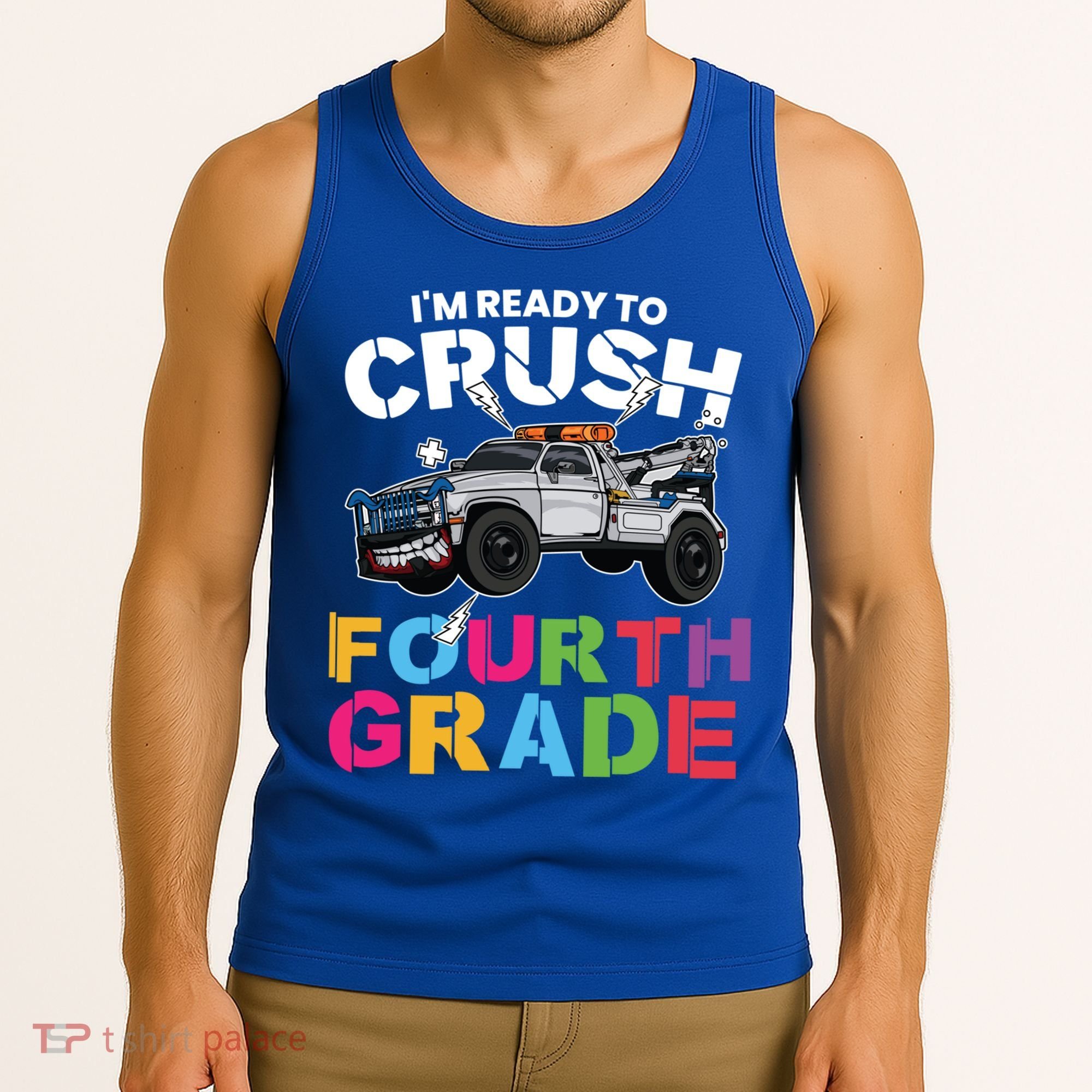 Ready To Crush Fourth Grade Cute 4Th Grade Gift Tank Top
