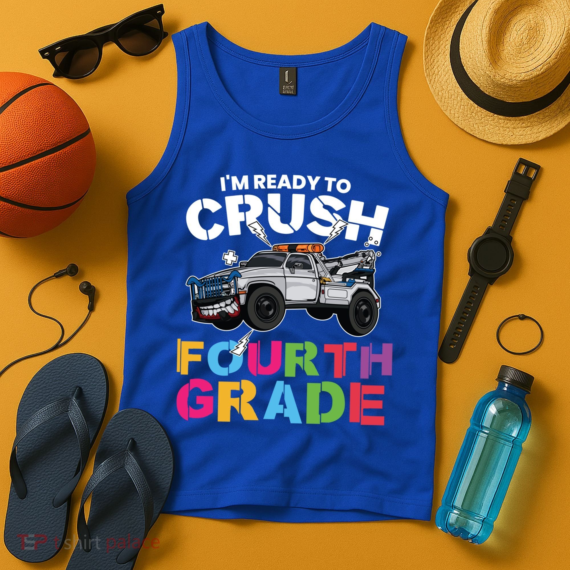 Ready To Crush Fourth Grade Cute 4Th Grade Gift Tank Top