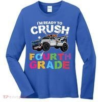 Ready To Crush Fourth Grade Cute 4Th Grade Gift Women's Long Sleeve Shirt thumb 0