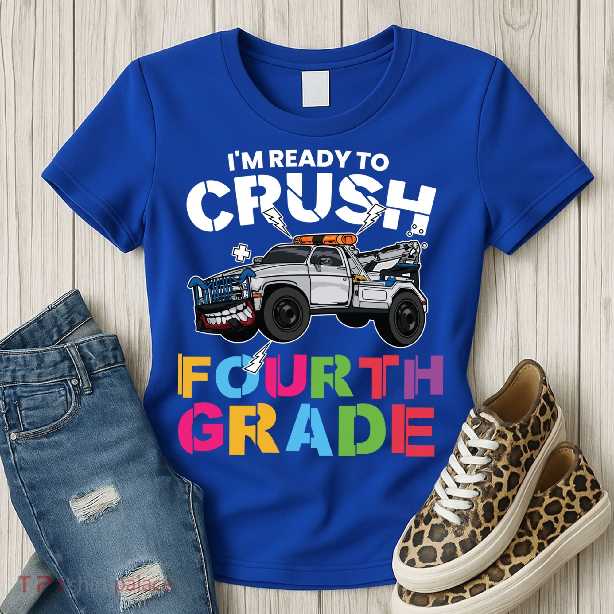 Ready To Crush Fourth Grade Cute 4Th Grade Gift Women's T-Shirt
