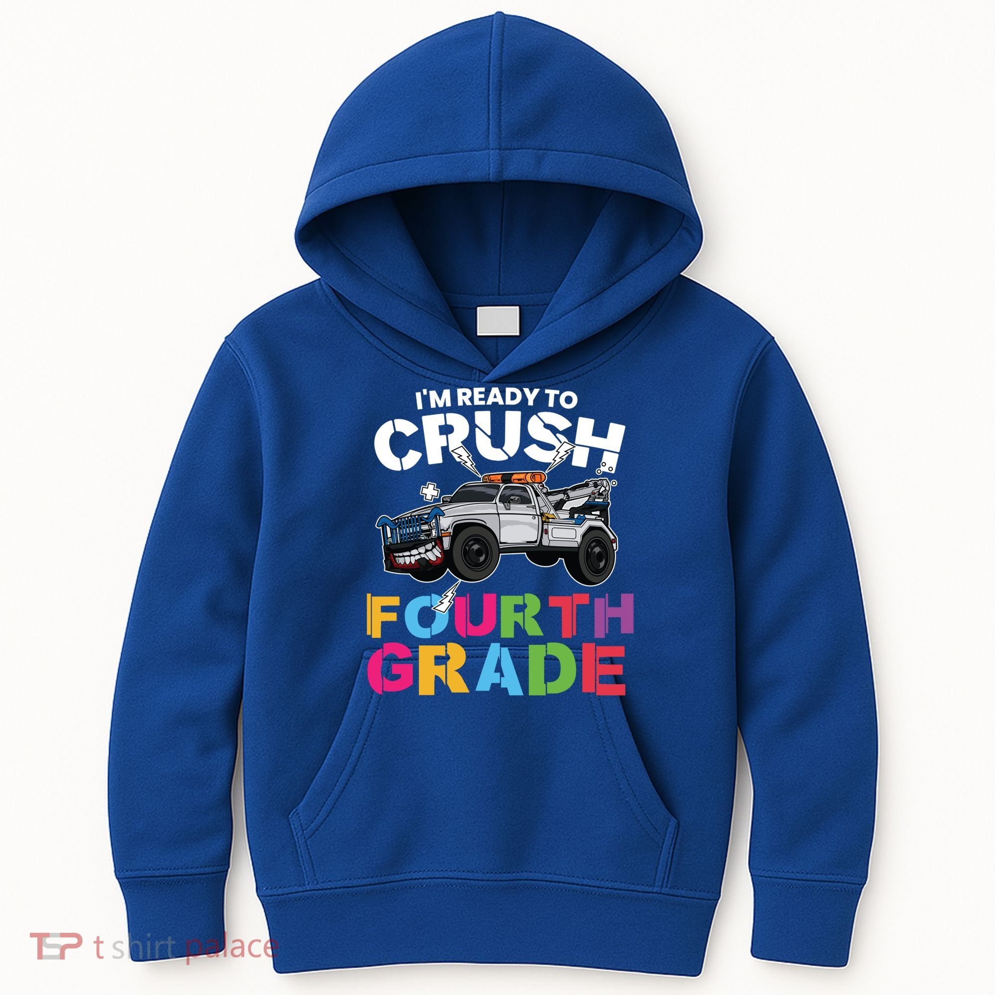 Ready To Crush Fourth Grade Cute 4Th Grade Gift Kids Hoodie