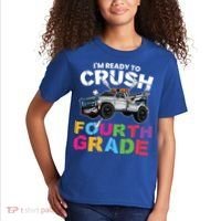 Ready To Crush Fourth Grade Cute 4Th Grade Gift Kids T-Shirt thumb 2