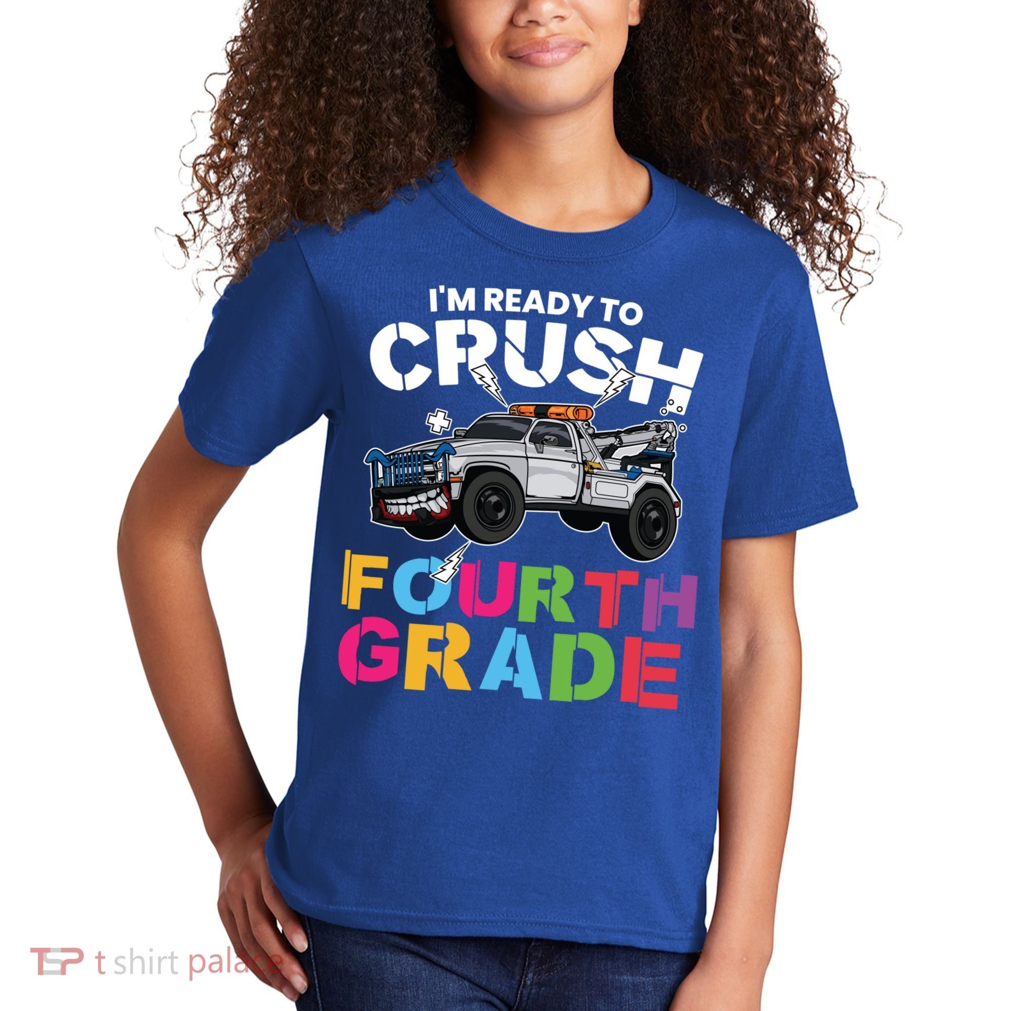 Ready To Crush Fourth Grade Cute 4Th Grade Gift Kids T-Shirt
