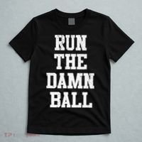 Run The Damn Ball Vintage Style Funny Football T-Shirt thumb 5