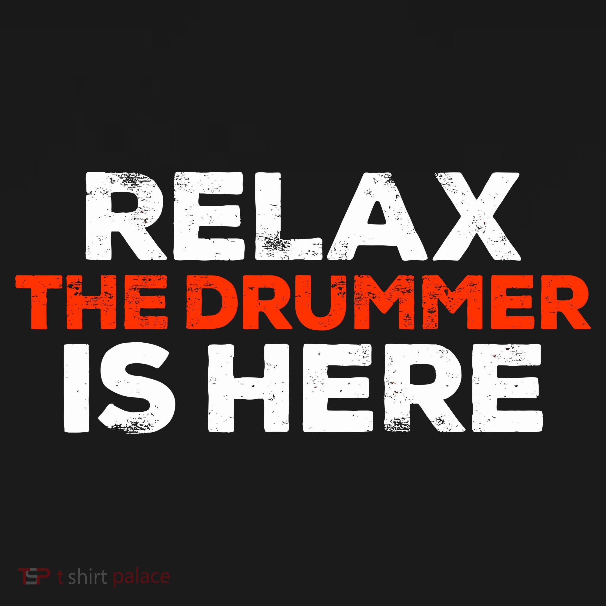Relax The Drummer Is Here Musician Gift Women's Tank Top