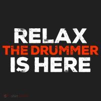 Relax The Drummer Is Here Musician Gift Hat thumb 2