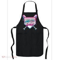 Respect The Drip Ice Cream Dripping Baseball Home Plate Apron thumb 0