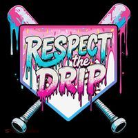 Respect The Drip Ice Cream Dripping Baseball Home Plate Coffee Mug thumb 5