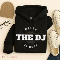 Relax The Dj Is Here Dj Music Hoodie thumb 4