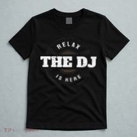 Relax The Dj Is Here Dj Music T-Shirt thumb 5