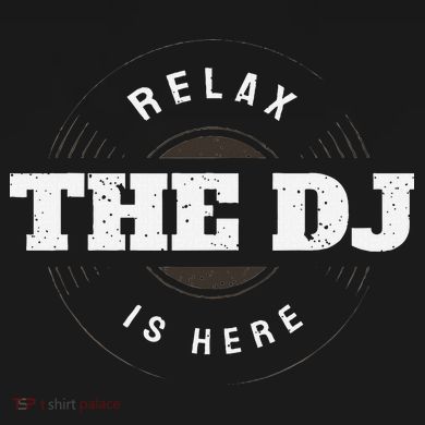 Relax The Dj Is Here Dj Music Toddler Hoodie