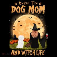 Rocking The Dog Mom And Witch Life Maltese Halloween Funny Gift Coffee Mug thumb 5