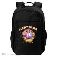 Respect The Drip Baseball Ice Cream Sport Game Day Backpack thumb 0