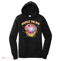 Respect The Drip Baseball Ice Cream Sport Game Day Women's Hoodie thumb 0