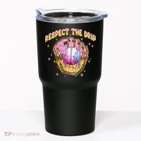 Respect The Drip Baseball Ice Cream Sport Game Day Tumbler thumb 0