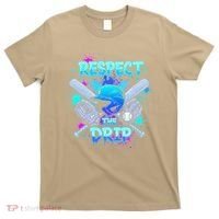 Respect The Drip Baseball Ice Cream Drip T-Shirt thumb 0