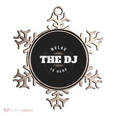 Relax The DJ Is Here DJ Music Ornament