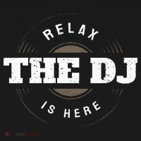 Relax The DJ Is Here DJ Music Toddler T-Shirt thumb 4