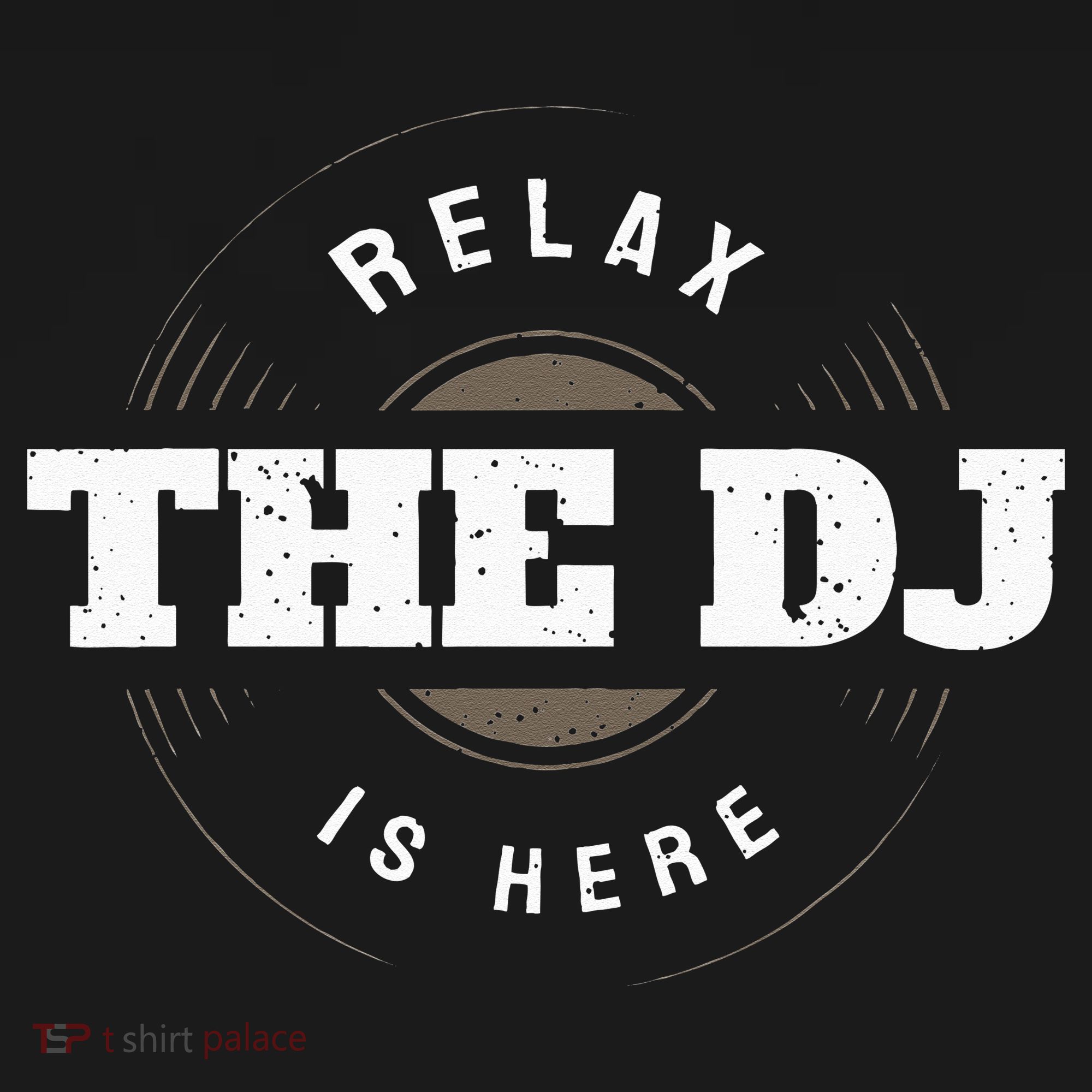 Relax The DJ Is Here DJ Music Kids Sweatshirt