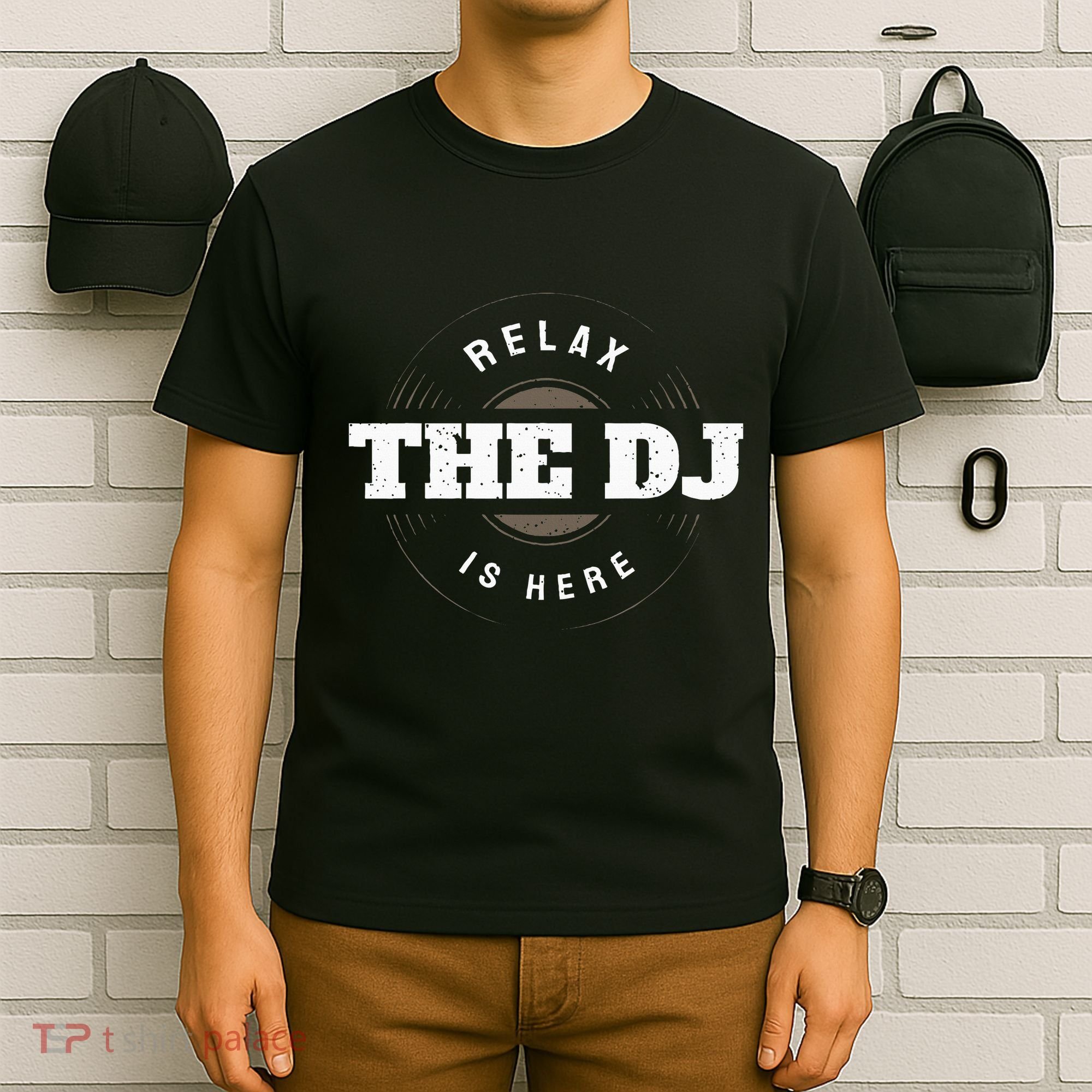 Relax The Dj Is Here Dj Music T-Shirt
