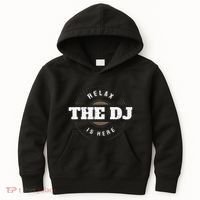 Relax The Dj Is Here Dj Music Kids Hoodie thumb 0