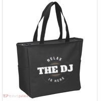 Relax The Dj Is Here Dj Music Tote Bag thumb 2