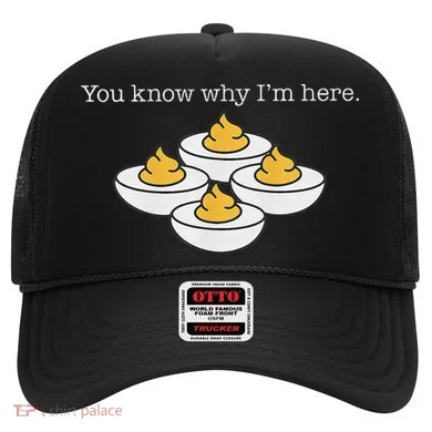 Retro Thanksgiving Dinner You Know Why IM Here Deviled Egg Hat