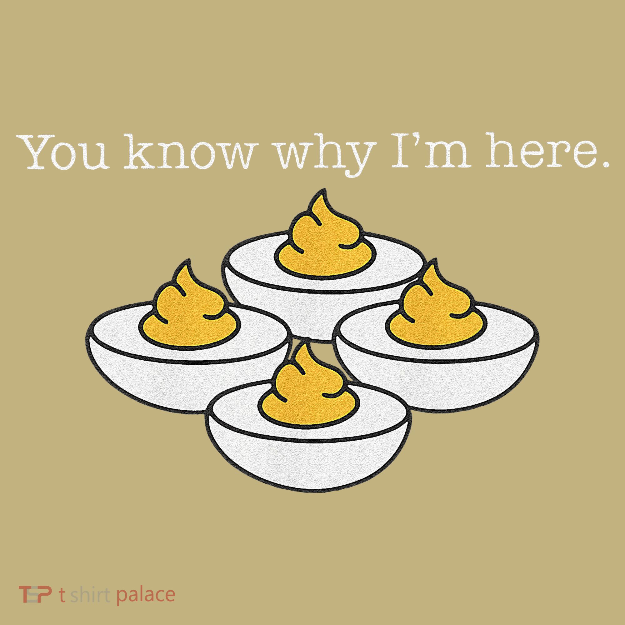 Retro Thanksgiving Dinner You Know Why IM Here Deviled Egg Button