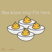 Retro Thanksgiving Dinner You Know Why IM Here Deviled Egg Kids T-Shirt thumb 2