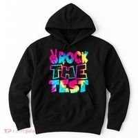 Retro Tie Dye Rock The Test Hoodie thumb 0