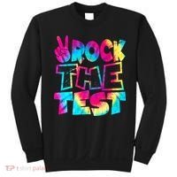 Retro Tie Dye Rock The Test Sweatshirt thumb 0
