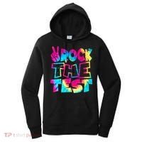 Retro Tie Dye Rock The Test Women's Hoodie thumb 0