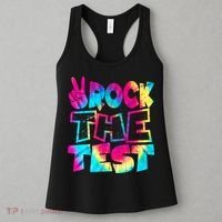 Retro Tie Dye Rock The Test Women's Tank Top thumb 3