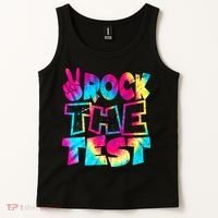 Retro Tie Dye Rock The Test Tank Top thumb 2