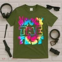 Retro Tie Dye Rock The Test T-Shirt thumb 5